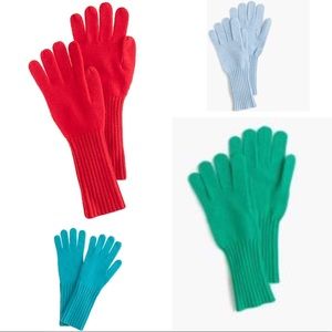 Cashmere J Crew Collection gloves NWT